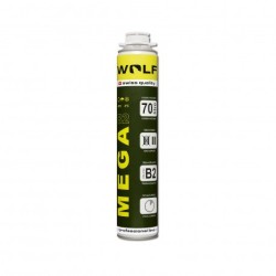 WOLF Pena pištoľová MEGA 70l nízkoexpanzná - celoročná 870ml WPU1105
