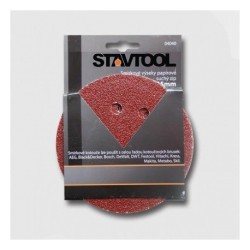 STAVTOOL Výsek - suchý zips p125mm/P60 KL04060