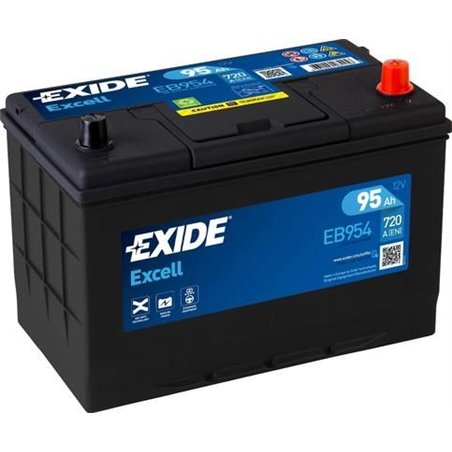 EXIDE Excell 95Ah Autobatéria, 12V , 760A , EB954