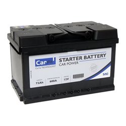 CARFIT 72AH Autobatéria12V , 600A , CARBAT07002