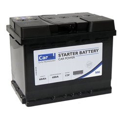 CARFIT 60AH Autobatéria12V , 480A , CARBAT06000