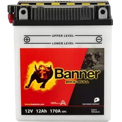 Banner Bike Bull 12AHMotobatéria 12V170A YB12A-A 51211