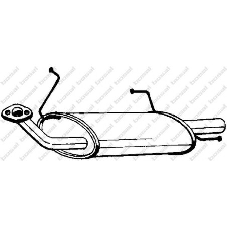 Koncový tlmič výfuku BOSAL 145-239