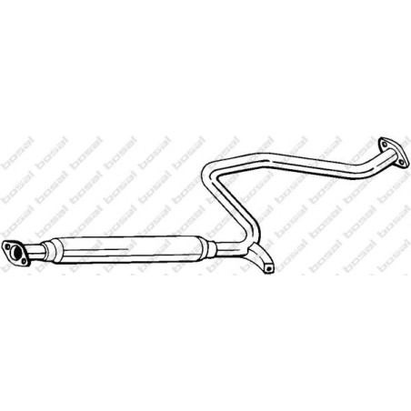 Stredný tlmič výfuku BOSAL 279-685