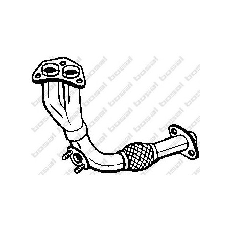 Výfukové potrubie BOSAL 736-005
