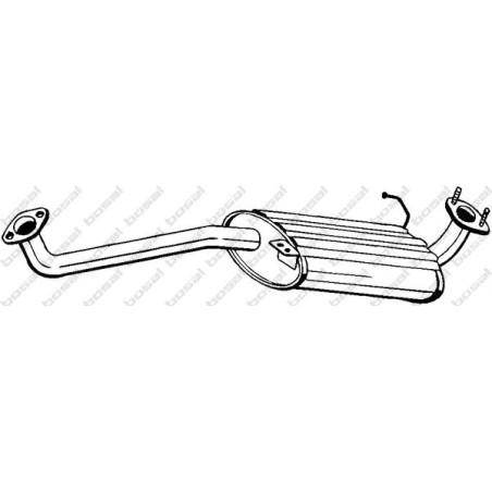 Stredný tlmič výfuku BOSAL 281-515