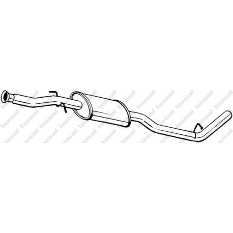 Stredný tlmič výfuku BOSAL 279-415