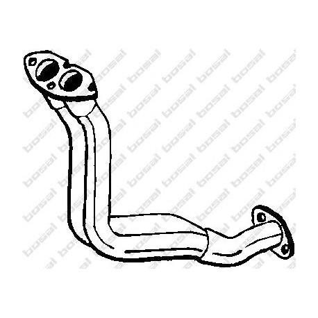 Výfukové potrubie POLMO 17.426
