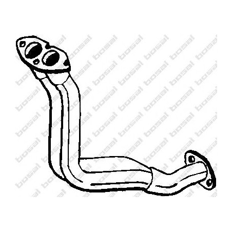 Výfukové potrubie POLMO 17.426