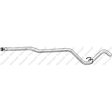 Výfukové potrubie BOSAL 932-017