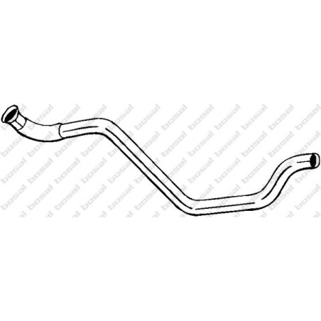 Výfukové potrubie BOSAL 886-631