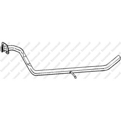 Výfukové potrubie BOSAL 886-075