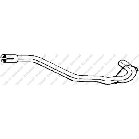 Výfukové potrubie BOSAL 833-493