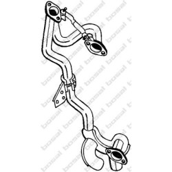 Výfukové potrubie BOSAL 827-445
