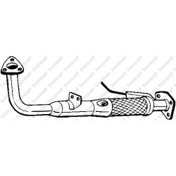 Výfukové potrubie BOSAL 823-841