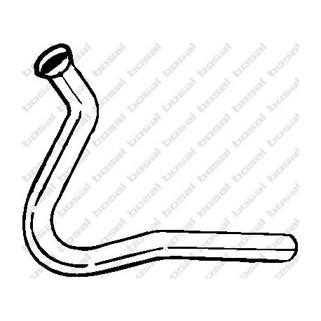Výfukové potrubie BOSAL 734-017