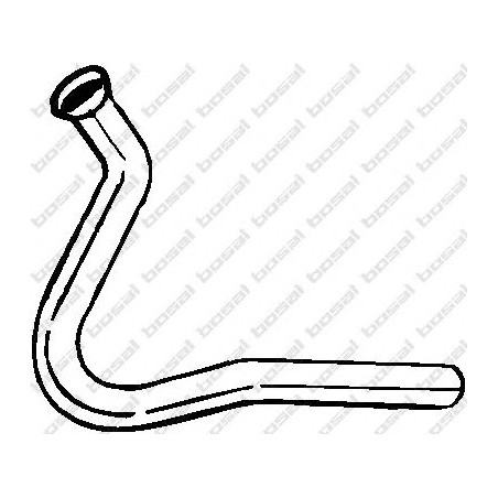 Výfukové potrubie BOSAL 734-017