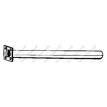 Výfukové potrubie BOSAL 731-739