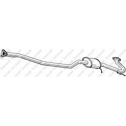 Stredný tlmič výfuku BOSAL 293-129