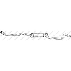 Stredný tlmič výfuku BOSAL 287-085