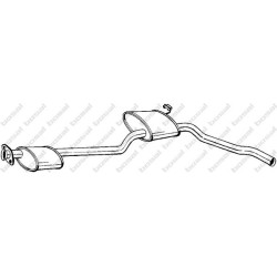 Stredný tlmič výfuku BOSAL 285-841