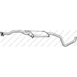 Stredný tlmič výfuku BOSAL 285-199