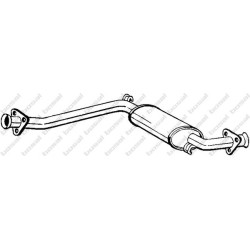 Stredný tlmič výfuku BOSAL 281-125