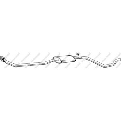 Predný tlmič výfuku BOSAL 291-697