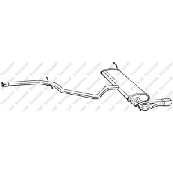 Koncový tlmič výfuku BOSAL 292-047