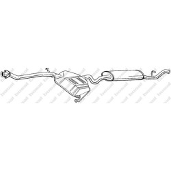 Koncový tlmič výfuku BOSAL 289-223