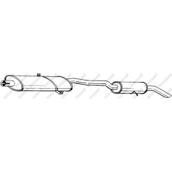Koncový tlmič výfuku BOSAL 286-203