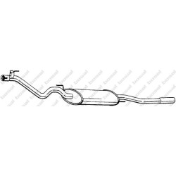 Koncový tlmič výfuku BOSAL 285-685