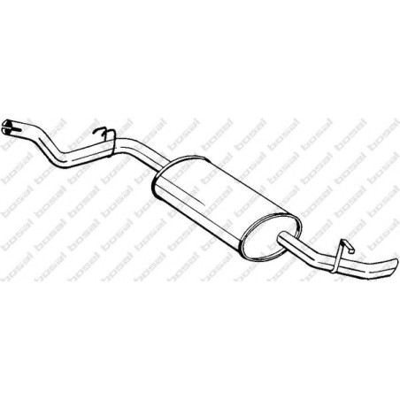 Koncový tlmič výfuku BOSAL 281-135