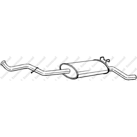 Koncový tlmič výfuku BOSAL 280-269