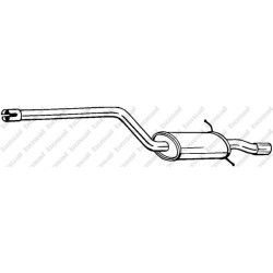 Koncový tlmič výfuku BOSAL 280-195