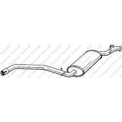Koncový tlmič výfuku BOSAL 280-065