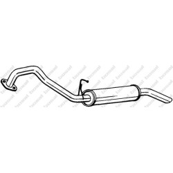 Koncový tlmič výfuku BOSAL 169-059