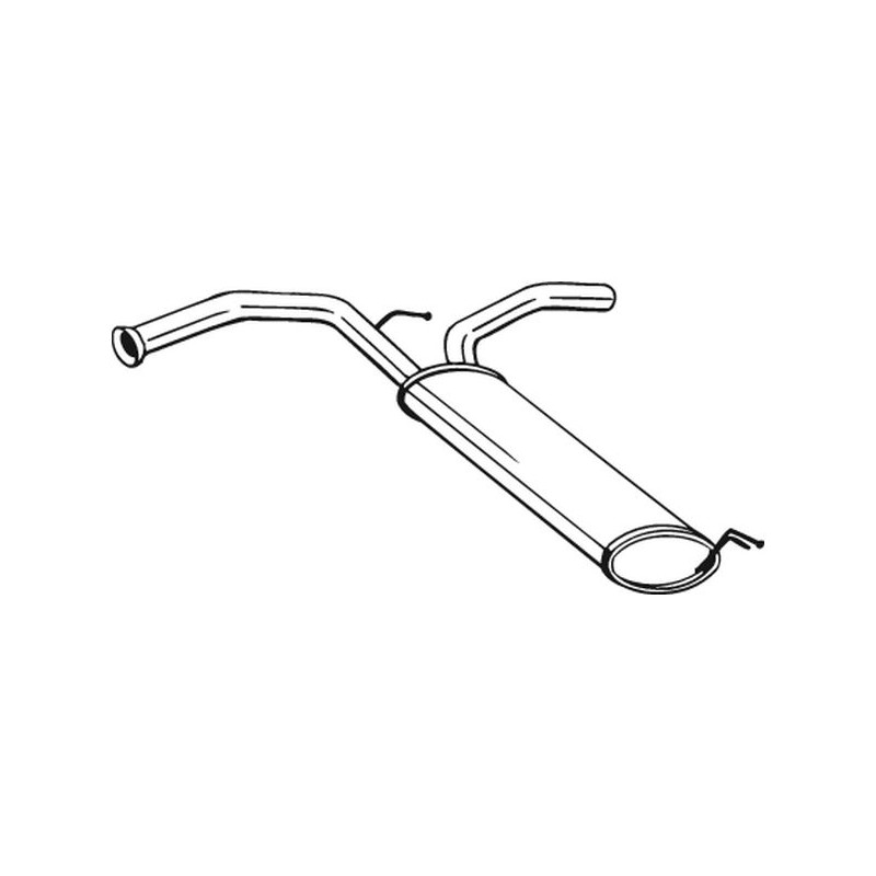 Koncový tlmič výfuku BOSAL 135-721