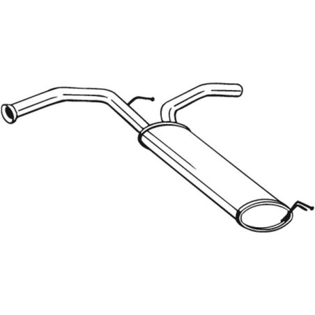 Koncový tlmič výfuku BOSAL 135-721