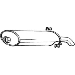 Koncový tlmič výfuku BOSAL 190-035
