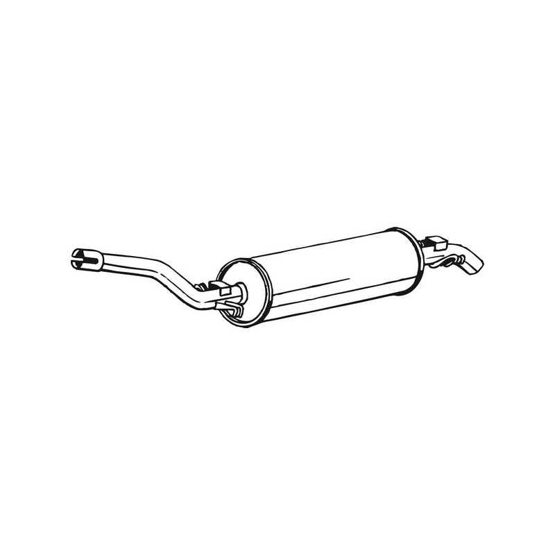 Koncový tlmič výfuku BOSAL 278-013