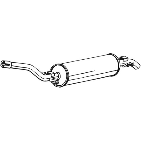 Koncový tlmič výfuku BOSAL 278-013