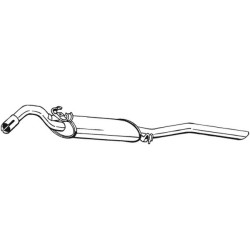 Koncový tlmič výfuku BOSAL 281-703