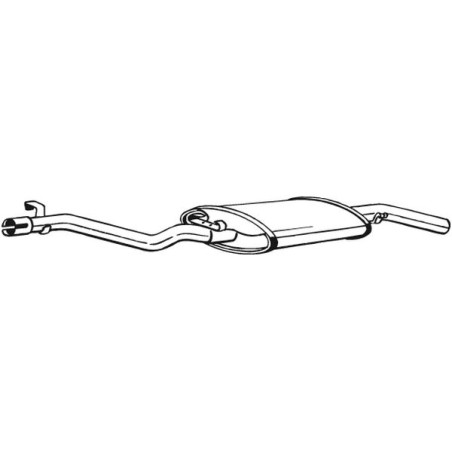 Koncový tlmič výfuku BOSAL 282-305