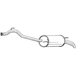 Koncový tlmič výfuku BOSAL 283-491