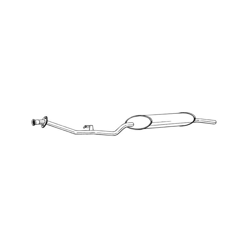 Koncový tlmič výfuku BOSAL 285-099