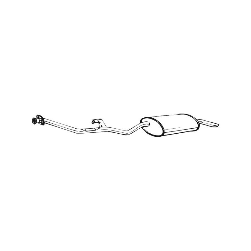 Koncový tlmič výfuku BOSAL 285-125
