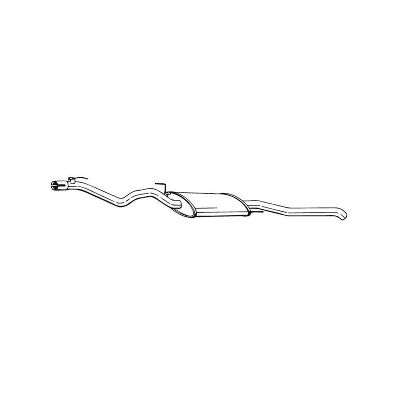 Koncový tlmič výfuku BOSAL 285-703