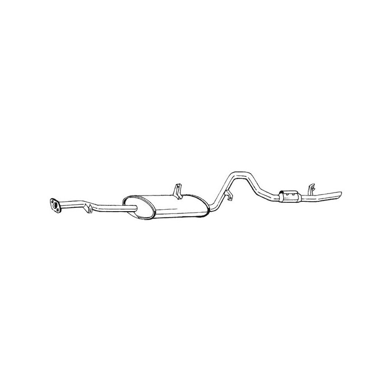 Koncový tlmič výfuku BOSAL 289-775