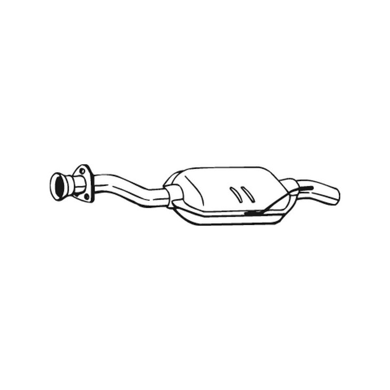Stredný tlmič výfuku BOSAL 175-009